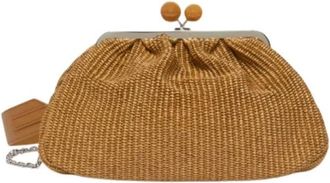 Max Mara Clutches, female, Orange, Size: ONE SIZE Pasticcino Bag