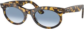 Ray-Ban RB2242F Wayfarer Oval Asian Fit 13323F Mens Sunglasses Tortoiseshell Size 53