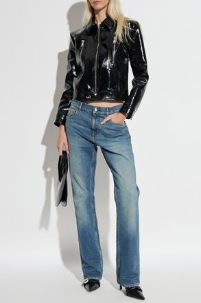 Coperni Jacket With Logo, Womens, Black