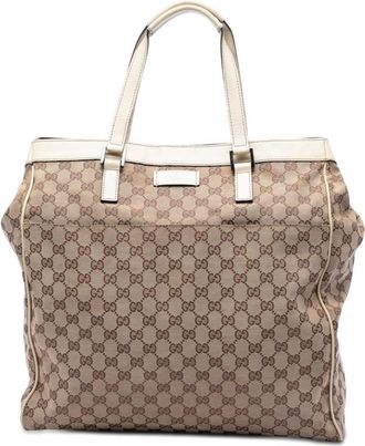 Gucci Pre-owned Gucci GG Canvas Tote Ladies Q4X5TOM2X660SC7G