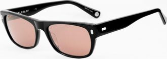 Belstaff Womens HUDSON-S185 HUDSON 54 S185 Sunglasses - Black - One Size