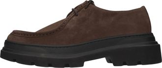 Antica Cuoieria Lage schoenen - Heren - Veterschoenen - Bruin - 41 EU - Leer - Schoenen