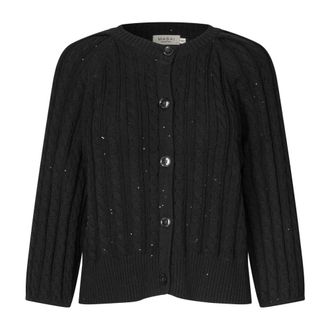 Masai Cardigan - - Knitwear - Donna - Nero - XL
