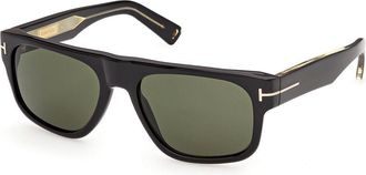 Tom Ford TI0030 01N Mens Sunglasses Black Size 56