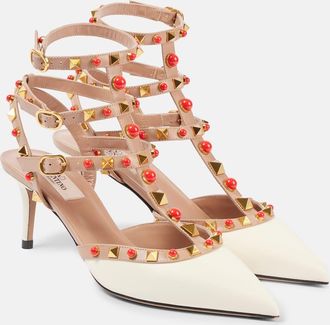 Valentino Garavani Pumps Rockstud 65 in pelle
