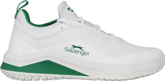 Slazenger Heren Pro Tennis Trainers (Wit, Groen)