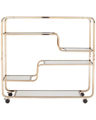 SEI Furniture Sei Furniture Maylynn Art Deco Bar Cart