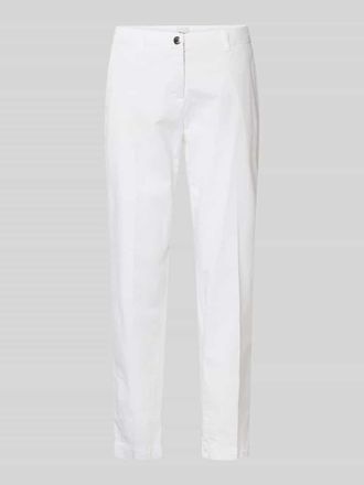 Brax Brax Hose in verk&uuml;rzter Passform Modell MARON in Weiss, Gr&ouml;&szlig;e 34