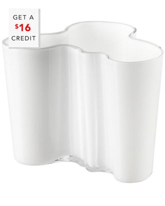 iittala Aalto 4.75In White Vase