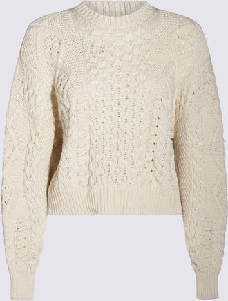 Twin-Set Sweaters Light And Natural-Donna