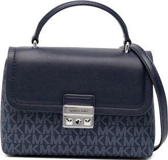 Michael Kors Tribeca crossbody bag - women - Canvas/Polyester/Polyurethane - OS - Blue