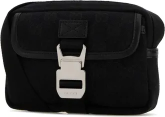 Gucci Mens With Crossbody Bag Black Fabric