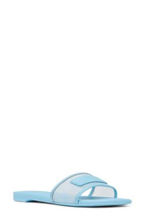 Kate Spade New York breezy mesh slide sandal in Pristine Pool at Nordstrom, Size 9.5