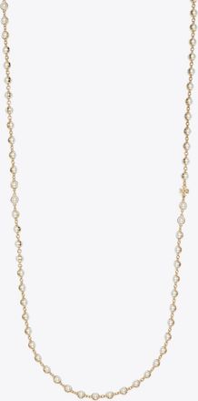 Tory Burch Womens Long Pearl Necklace, One Size