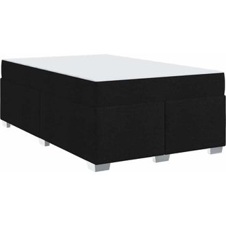 vidaXL Vidaxl - Estructura De Cama Otro Negro 120 X 190 Cm Tela
