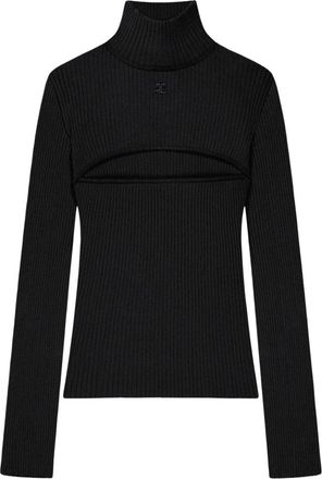 Courr&egrave;ges Donna, Maglie, Nero, M, new