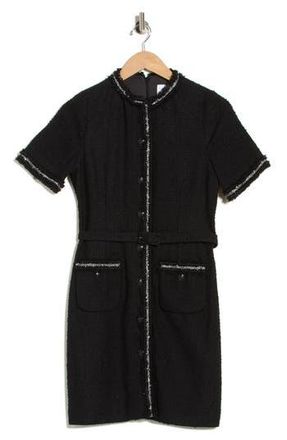 L.k. Bennett Dr Charlie Tweed Minidress in Black/Cream at Nordstrom Rack, Size 2 Us / 6 Uk
