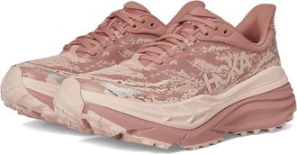 Hoka One One Stinson 7 Womens Shoes Blush/Rose Latte : 10.5 B - Medium, Synthetic