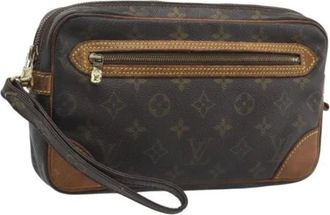 Louis Vuitton Pre-owned Monogram Canvas Clutch - - Pre-owned - Donna - Marrone - ONE SIZE