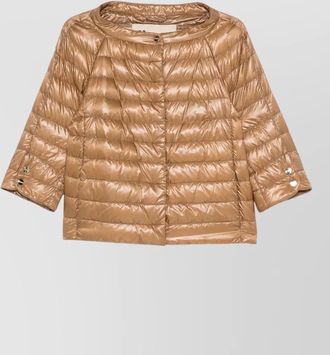 Herno womens down coat quilted design cuffs