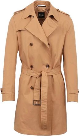 HUGO BOSS Klassieke Trenchcoat voor Mannen - Heren - Trenchcoats - Beige - 3XL - Jassen