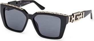 Guess Authentieke Bril met Topkwaliteit - unisex - Zonnebrillen - Zwart - 55 MM - Accessoires
