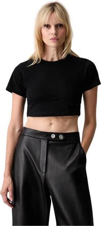 The Attico T-Shirts - Dames - T-shirts - Zwart - S - Tops