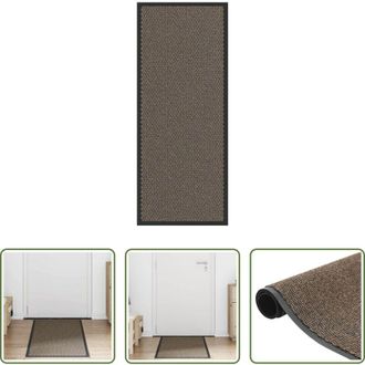 vidaXL vidaXL Zerbino porta - Zerbino Marrone 60x150 cm