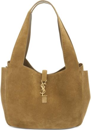 Saint Laurent Le 5 &Agrave; 7 Bea Suede Tote in Golden Leaf at Nordstrom