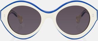 J.W.Anderson Occhiali da sole rotondi Bumper