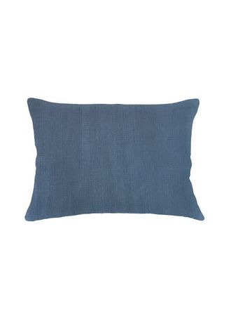 Anaya with Love So Soft Linen Pillow Cover Only in Marine Blue at Nordstrom, Size 1Ft 8In X 1Ft 8In