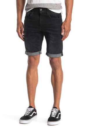 G-Star Elto Slim Cuffed Denim Shorts in Medium Aged Grey at Nordstrom, Size 29