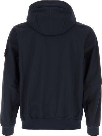 Stone Island Lightweight Zip-Through Jacket - Navy