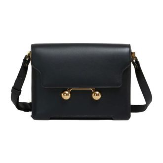 Marni Cross Body Bags, female, Black, ONE SIZE, Medium Trunkaroo Shoulder Bag