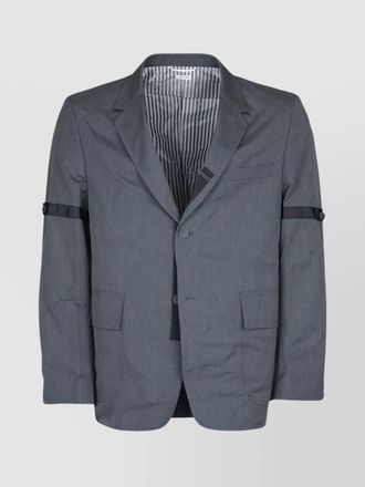 Thom Browne straight-fit single-breasted blazer