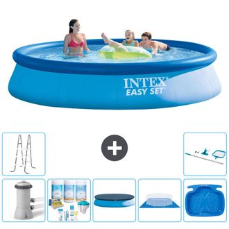 Intex Piscina Easy Set Redonda - 396x84 Cm - 8-piezas S20255