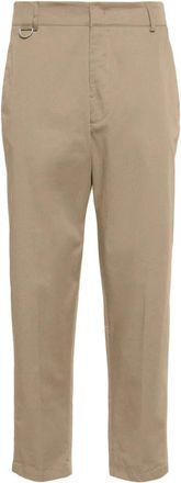 low brand Beige Twill Broek - Heren - Chinos - Beige - W32 - Katoen - Broeken