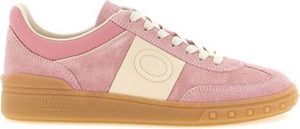 Valentino Garavani Multicolor Calfskin Low Top Womens Sneakers
