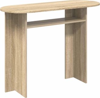 vidaXL Mesa Consola Roble Sonoma 100 X 39,5 X 75 Cm Vidaxl