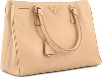 Prada Gardeners Saffiano Leather Medium tote bag - Toni neutri