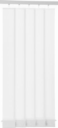 Homeware Vertikallamellen, Wei&szlig;, Textil, 12.7x250 cm, Heimtextilien, Vorh&auml;nge, Vertikalanlagen