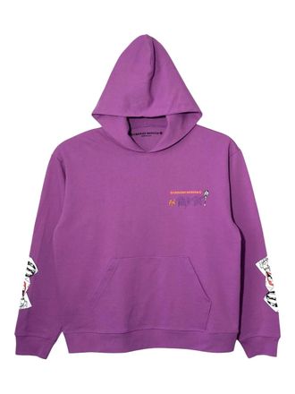Chrome Hearts matty boy hooded sweatshirt - men - Fabric - M - Purple
