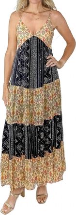Verb Arielle Dress In Yellow/black