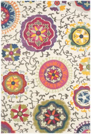 Safavieh Alfombra marfil/multicolore 235 x 305 cm