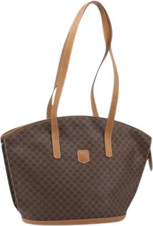 Celine Pre-owned Shoulder Bags, female, Brown, Size: ONE SIZE Pre-owned Vintage Tote Bag