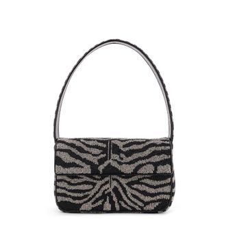 Staud Staud Tommy Beaded Bag Shoulder Bag With All-Over Beads