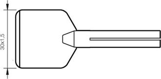 JBC Jbc - Punta Soldador Especial Pl40 Para 30st Y 40st