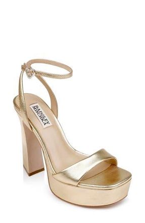 新品】Badgley Mischka Sindy アンクルカフサンダル