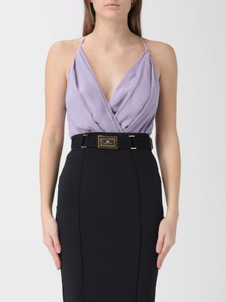 Elisabetta Franchi Top a body Elisabetta Franchi in cr&ecirc;pe