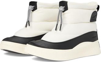 Sorel Out N About Iv Puffy Waterproof Womens Boots Sea Salt/Black : 10.5 B - Medium, Canvas
